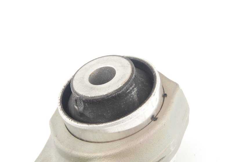 Brazo de control inferior con casquillo de goma izquierdo para BMW Serie 5 F10, F11, F18N (OEM 31126850605). Original BMW