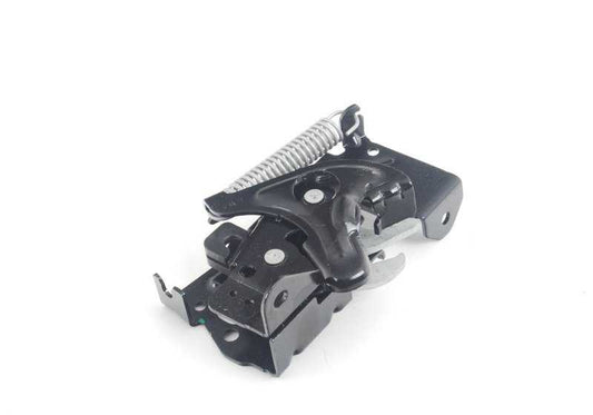 Cerradura de escotilla delantera, parte inferior derecha para BMW F20, F21, F22, F23, F87, F30, F31, F34, F35, F80, F32, F33, F36, F82, F83 (OEM 51237242549). Original BMW