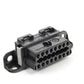 Conector eléctrico OEM 61136954580 para BMW (Modelos compatibles: E81, E82, E87, E88, E90, E91, E92, E93, F30, F31, F34, F32, F36, F07, F10, F11, F12, F13, F01, F02, F04, E84, E83, F25, E89). Original BMW.