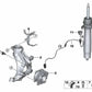 Soporte del tubo de freno delantero derecho para BMW F87, F80, F82 (OEM 34302284734). Original BMW.