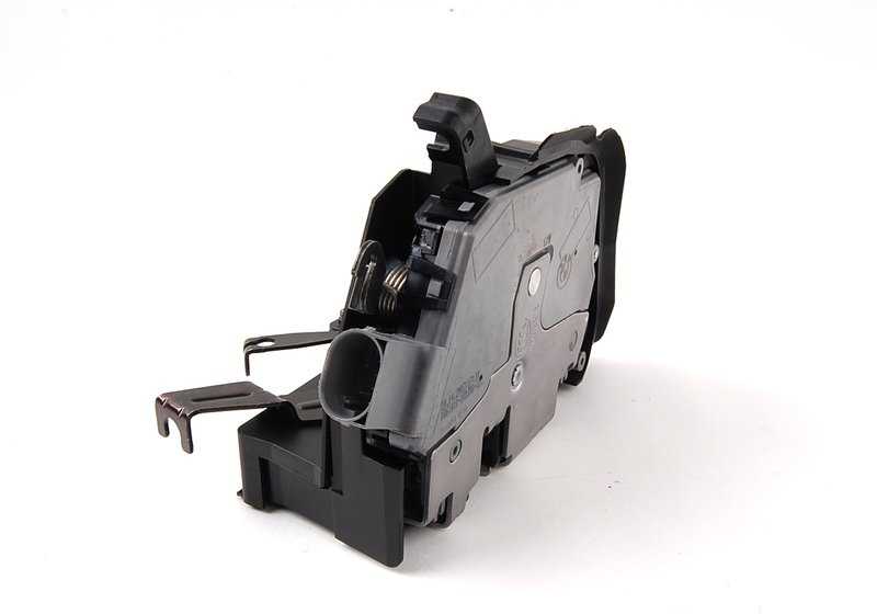 Cerradura de pestillo giratorio con motor para BMW Serie 3 E46 (OEM 51217011248). Original BMW