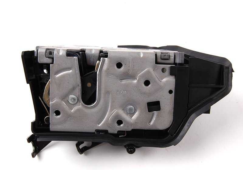 Cerradura de pestillo giratorio con motor para BMW Serie 3 E46 (OEM 51217011248). Original BMW