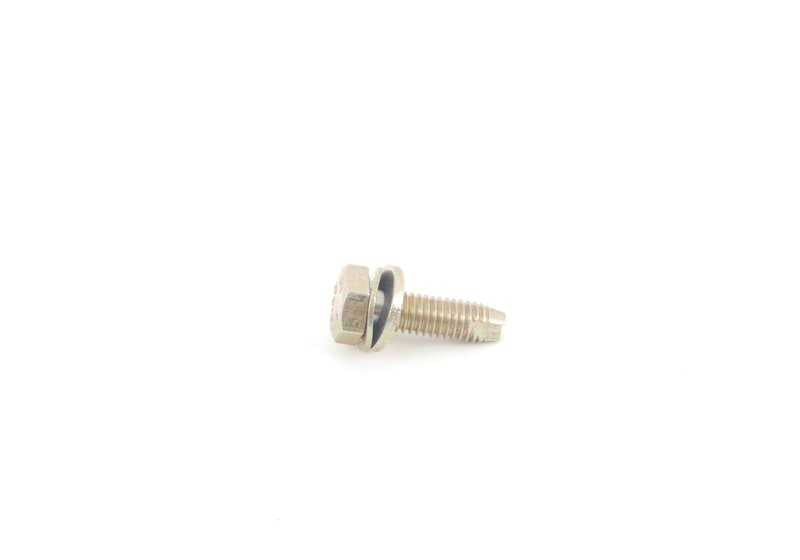 Hexagon socket head cap screw with washer for BMW E30, E34 (OEM 07119915121). Original BMW