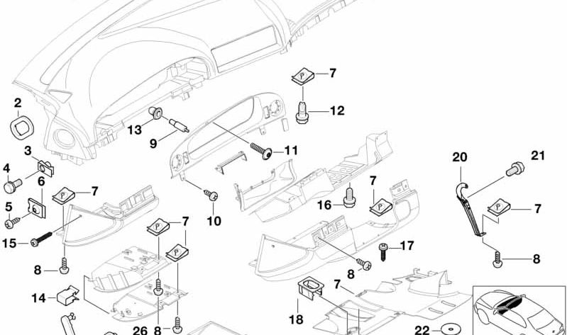 Junta para BMW E30, E34, E39, E38 (OEM 51131906872). Original BMW