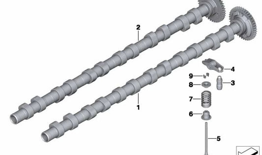 Kit de réparation de joints de la tige de la valve pour BMW 3 E90N Series, E91N, E92, E93, F30, F31, F34, G20, G21, 4 Série F32, F33, F36, G22, G23, G26, 5 Série F07, F10, F11, G30, G31, G31, G60, série 6 F06, F13, G32, 7 Série F01, F02, G11, G12, G70, BE