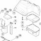 Schlosseinsatz für BMW 3er E30, E36, E46, E90, E91, E92, E93, 5er E34, E60, E61, 7er E32, 8er E31 (OEM 64111376327). Original BMW