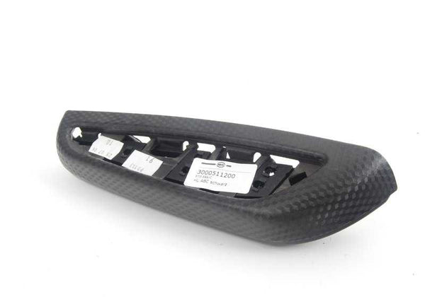 Reposabrazos Alu Black Cube trasero izquierdo para BMW Serie 3 E46 (OEM 51437901799). Original BMW