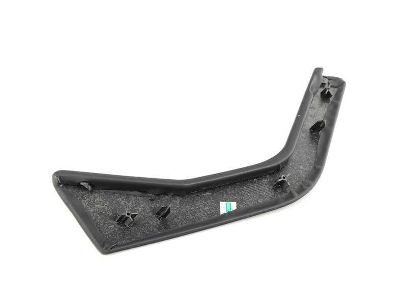 Revestimiento lateral derecho de la consola central en cuero sintético OEM 51168412374 para BMW E36, Z3. Original BMW.