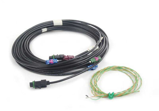 Side View Camera Wiring Harness OEM 61119281258 for BMW F30, F31, F32, F33, F34, F36. Original BMW.