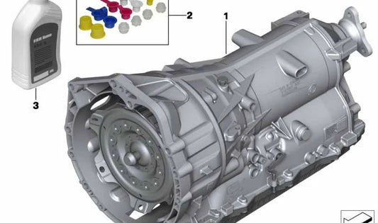 Convertitore Tarque (cambio automatico) OEM 24009487562 per BMW F30, F32, F36. BMW originale.