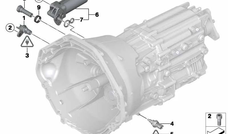 Tamiz de aceite para BMW E90, E92, E93, E60, E61N, F10, E63, E64, F06, F12, F13 (OEM 17212283111). Original BMW