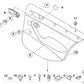 Tuerca de expansión para BMW Serie 3 E46, X5 E70, X6 E71 (OEM 51418238371). Original BMW.