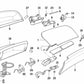 Cierre para BMW E31 (OEM 51458118256). Original BMW