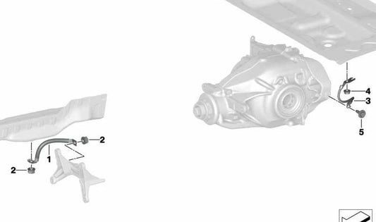 Cinta de Masa para BMW X3 G45, Z4 G29 (OEM 12428742822). Original BMW