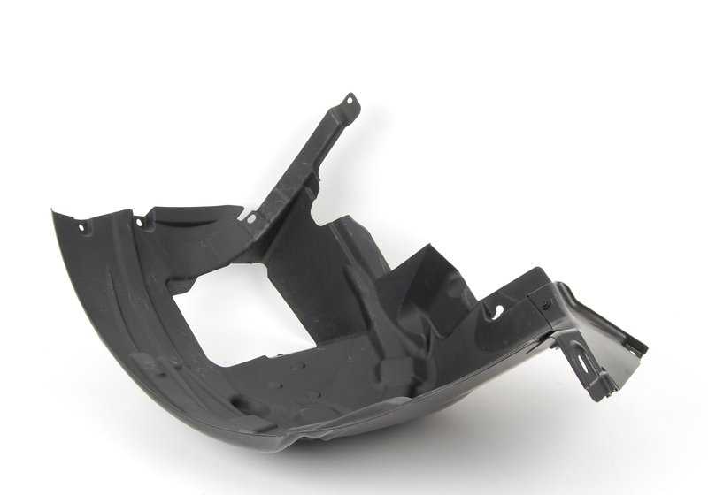 Cubierta del paso de rueda delantero derecho para BMW Serie 1 E82 (OEM 51718051596). Original BMW