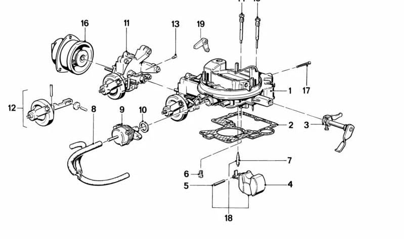 Junta de tapa para BMW E21, E30 (OEM 13111278366). Original BMW