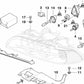 Portalámparas intermitente OEM 63126908408 para BMW E39. Original BMW.