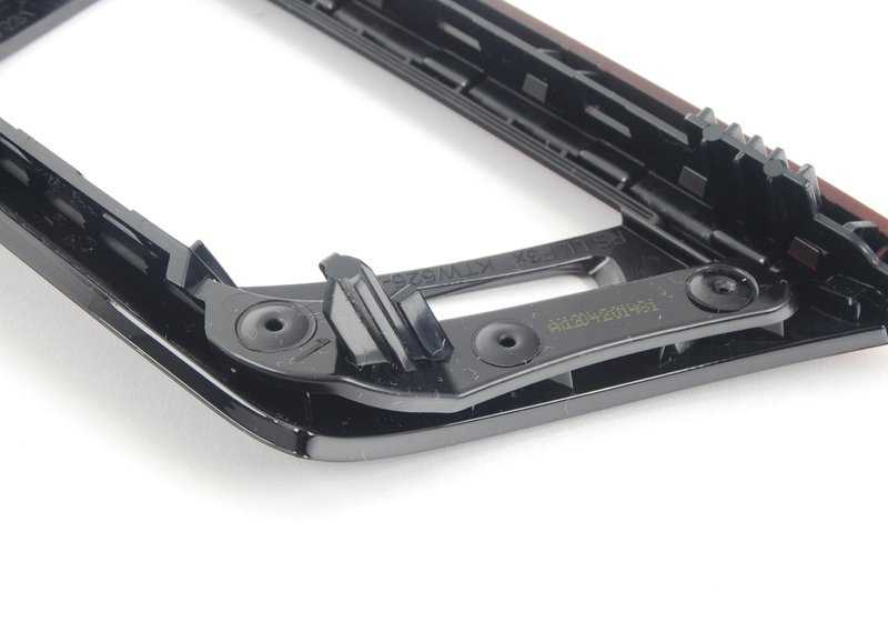 Blende I-Tafel negra brillante para BMW Serie 3 F30, F31, F34, Serie 4 F32, F33, F36 (OEM 51459231456). Original BMW