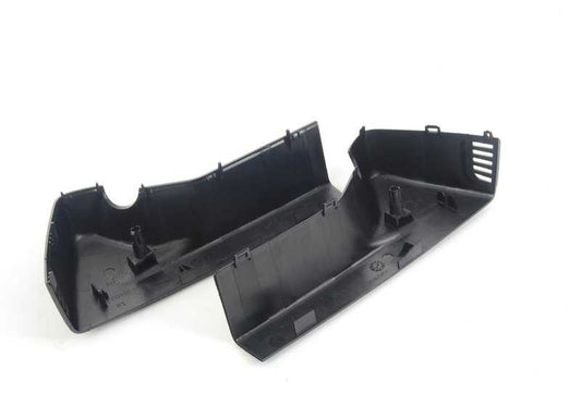 Juego de Cubiertas Base del Espejo para BMW F20, F21, F52, F22, F23, F45, F87, F30, F31, F34, F35, F80, F32, F33, F36, F82, F83, F07, F10, F11, F18, F06, F12, F13, F01N, F02N, F48, F49, F39, F25, F26, F15, F85, F16, F86 (OEM 51169275005). Original BMW.