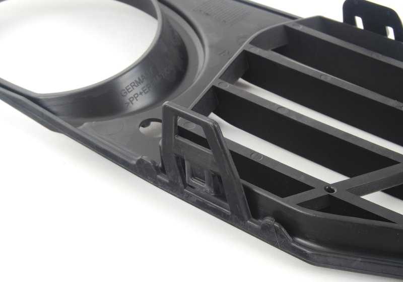 Rejilla abierta derecha para BMW F30, F31 (OEM 51117255368). Original BMW