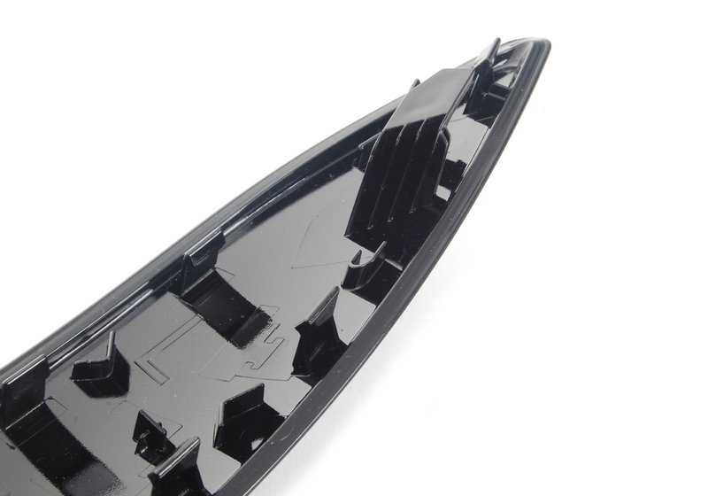 Cubierta Embellecedora Tirador Moldura Manilla Negro Piano Puerta Delantera Para Bmw F30 F31 F34 Gt