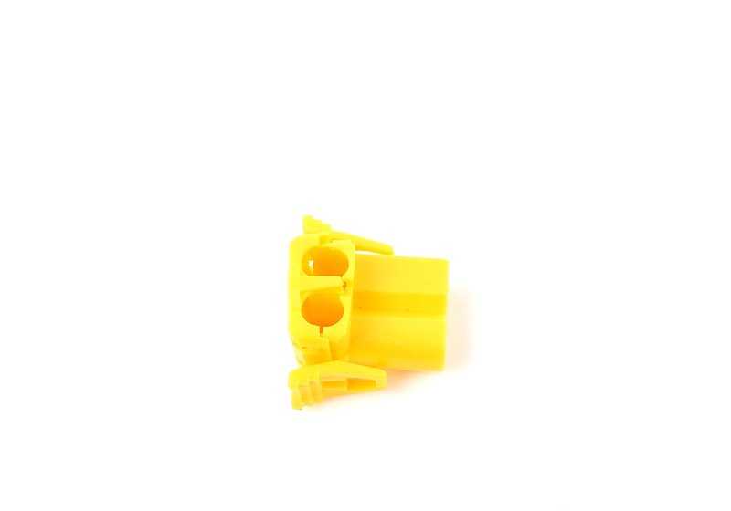 Cárter de enchufe amarillo para BMW E82, E88 Serie 1 E30 Serie 3 E60, E60N, E61, E61N Serie 5 (OEM 61131378419). Original BMW.