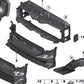 Guía de aire del freno derecho para BMW Serie 4 F32, F33, F36 (OEM 51747290612). Original BMW.