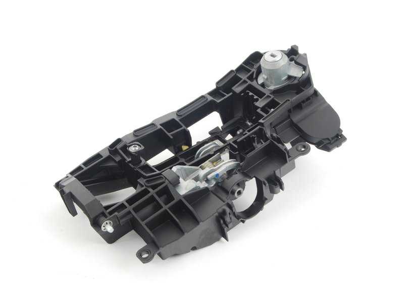 Prise en charge avec verrouillage et clé gauche pour BMW F10, F11, F18 (OEM 51217265083). BMW d'origine.