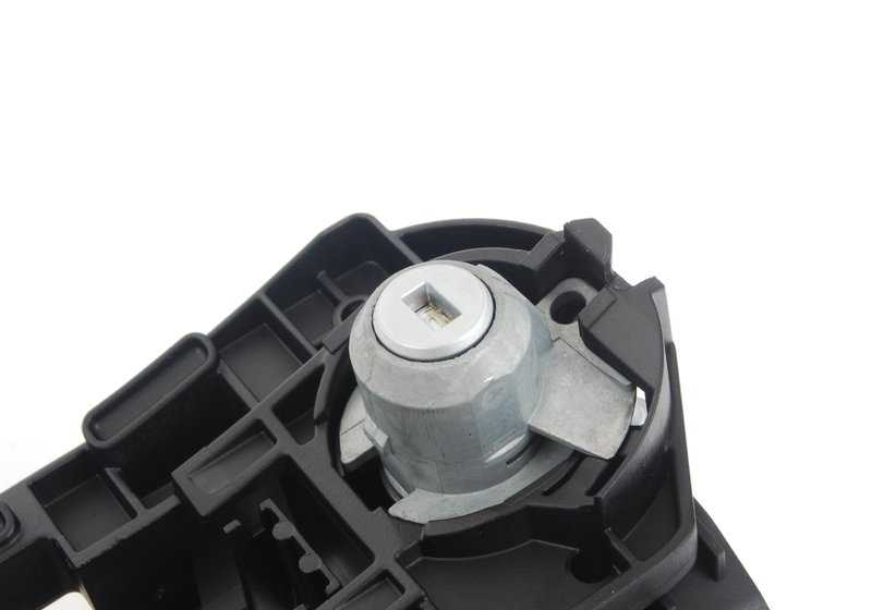 Prise en charge avec verrouillage et clé gauche pour BMW F10, F11, F18 (OEM 51217265083). BMW d'origine.