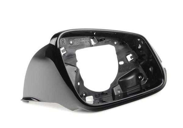 Soporte retrovisor exterior en negro brillante OEM 51167284126 para BMW F20, F21, F22, F23, F87, F30, F31, F34, F35, F32, F33, F36, E84. Original BMW.