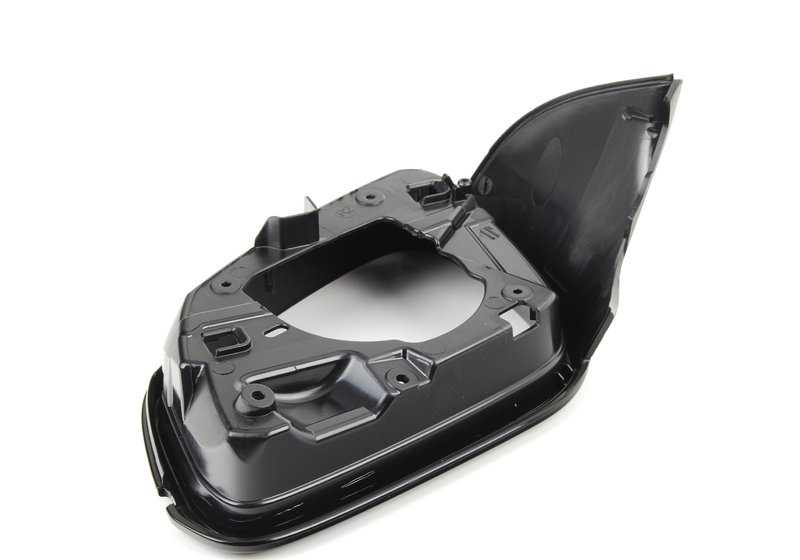 Soporte retrovisor exterior en negro brillante OEM 51167284126 para BMW F20, F21, F22, F23, F87, F30, F31, F34, F35, F32, F33, F36, E84. Original BMW.