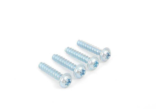 Screw set for BMW series F20, F21, F52, F22, F23, F45, F46, F87, F30, F31, F34, F35, F80, F32, F33, F36, F82, F83, F07, F10, F11, F06, F12, F13, F48, F49, F39, F25, F26, F15, F85, F16, F86. Original BMW.