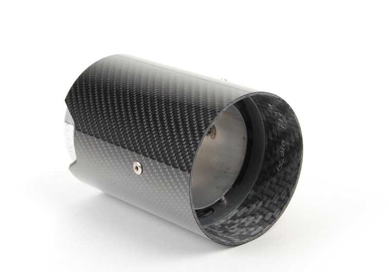 Moldura tubo escape Carbon "M PERFORMANCE" para BMW F22, F23, F30, F31, F34 GT, F32, F33, F36, F10, F11, F06, F12, F13. Original BMW