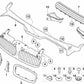 Dekorativer Frontgrillrahmen für BMW 7er E65, E66, E67 (OEM 51138268325). Original BMW