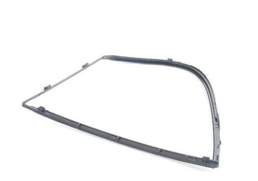 Marco fijo de cristal lateral izquierdo OEM 51357033645 para BMW E60, E61. Original BMW.