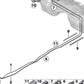 Tubería de alimentación de combustible OEM 16127244751 para BMW F20, F21, F22, F23, F87. Original BMW.