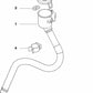 Füllungskanal zum Waschen der Kaution für die BMW 3 E46 -Serie (OEM 61677892704). Original BMW