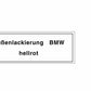 Etiqueta adhesiva de advertencia OEM 51142121000 para BMW E21, E30, E12, E28, E24, E23, E32. Original BMW.