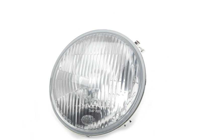 Inserción de luz de cruce derecha para BMW E28, E23 (OEM 63121369856). Original BMW