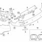 Rear Bumper Repair Kit for BMW X5 E70 (OEM 51127154094). Original BMW