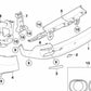 Parte lateral imprimada izquierda para BMW X5 E70 (OEM 51127179021). Original BMW