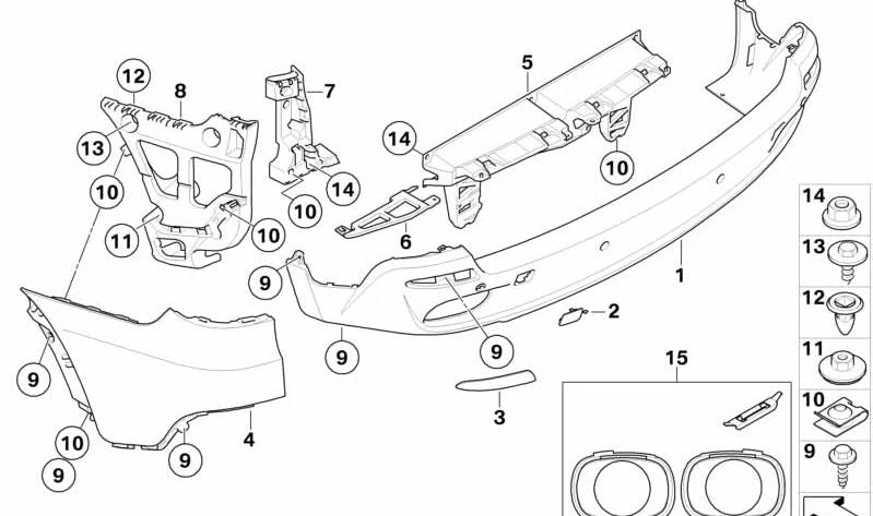 Parte lateral imprimada izquierda para BMW X5 E70 (OEM 51127179021). Original BMW