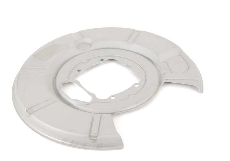 Protector de freno izquierdo OEM 34216760853 para BMW E60, E63, E64. Original BMW.