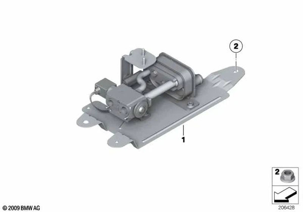 Intercambiador de Calor para Refrigeración de Baterías para BMW E72 (OEM 64509193574). Original BMW