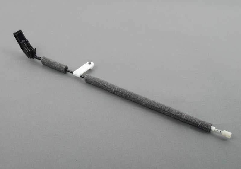 Cable Bowden izquierdo para BMW E65, E66 (OEM 51227024645). Original BMW