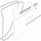 Junta de puerta trasera para BMW E90, E90N (OEM 51347060245). Original BMW.