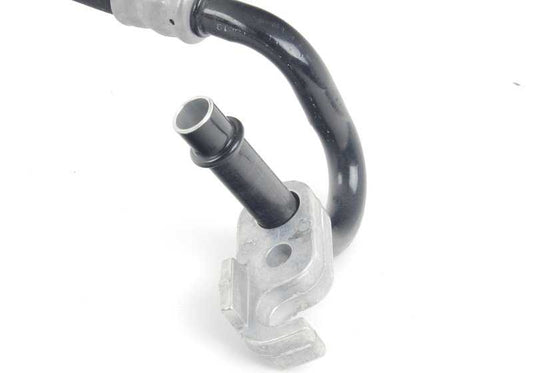 OEM transmission oil cooling pipe 1722283580 for BMW E90, E92, E93. Original BMW.