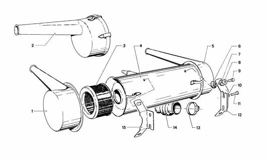 Fuelle de transmisión OEM 13720642158 para BMW (Modelos compatibles: E46, E90, F30, F10, G20, X1, X3, X5). Original BMW.