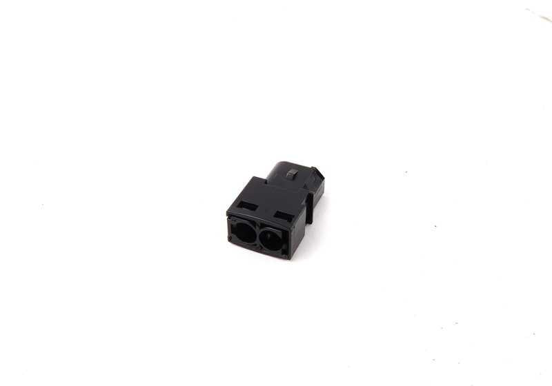 Black connector housing for BMW E90, E91, E92, E39, E71, E72 (OEM 61131378149). Genuine BMW