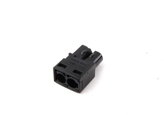 Black connector housing for BMW E90, E91, E92, E39, E71, E72 (OEM 61131378149). Genuine BMW